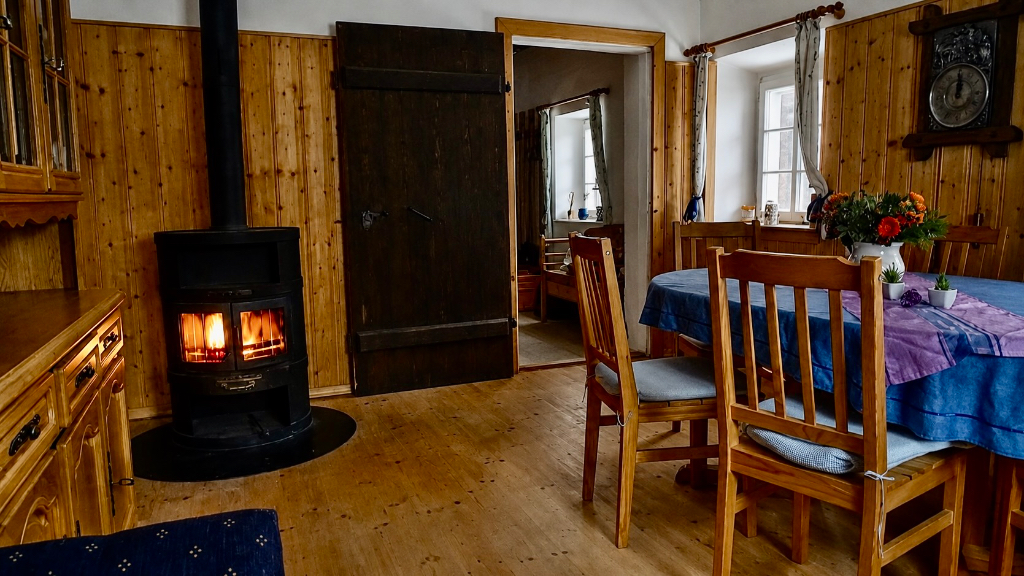 Scheiplh�tte Dachsteingebirge ... in der gem�tlichen Stube 